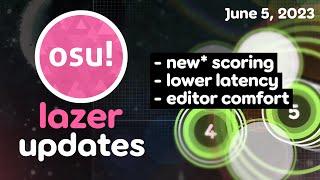 lazer updates - June 5 2023