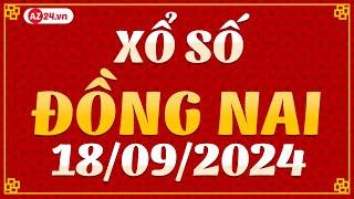 Xổ Số Đồng Nai ngày 18 tháng 9 - XSDN - SXDN - XSDNAI - Kết quả xổ số kiến thiết Đồng Nai hôm nay