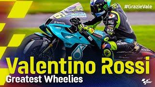 #GrazieVale Valentino Rossis greatest wheelies