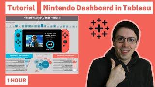 Building Nintendo Switch Dashboard in Tableau - Tutorial