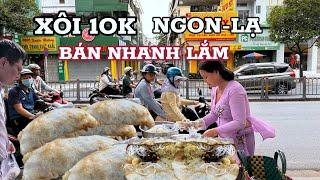 Món xôi lạ giá rẻ mới xuất hiện trên đường phố Sài Gòn ngày nào cũng bán hết nhanh I meanmechoi