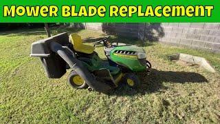 Upgrade your lawnmower blades