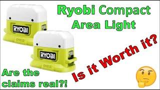 Ryobi Area light Review + Test