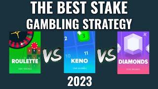 BEST GAMBLING STRATEGY ON STAKE 2023 3 INSANE STRATEGIES