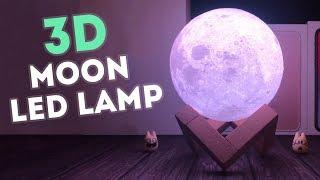 3D Луна светильник - ночник  3D moon LED Lamp Aliexpress