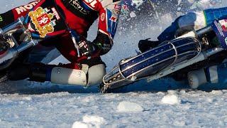 Ice speedway crashes 2021