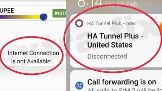 HA Tunnel Plus Fix Internet Connection is not available & Disconnected Problem Solve