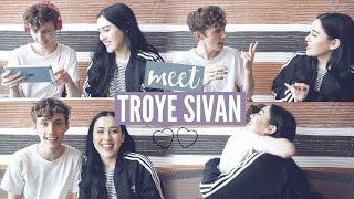 TROYE SIVAN REACTS TO HIS FANS  cleotoms with TROYE SIVAN