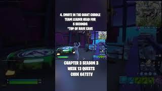 Chapter 3 Season 3 Week 13 Quests Fortnite