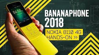 The Banana Phone Is Back Nokia 8110 4G Hands-On