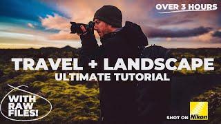 FREE 3 HOUR Landscape Photography Tutorial WITH RAW FILES Nikon Z6