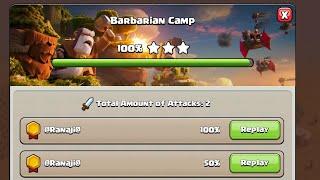 Barbarian Camp Easy 2 Shots Hog Pekka Epic Combo. @ClashOfClans