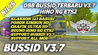 RILIS OBB BUSSID TERBARU V3.7 HINO RG ETS2 GRAFIK HD  Bus Simulator Indonesia