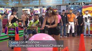 GloriaAurora y aleida Saltan en los Juegos de eshow 140620221