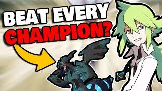 Can N Beat Every Pokemon Champion?