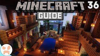 GIANT LIBRARY COMPLETE  The Minecraft Guide - Minecraft 1.14.3 Lets Play Episode 36