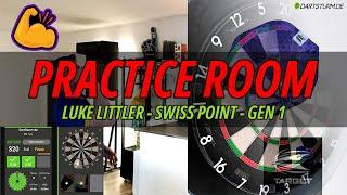  Luke Littler Swiss Point Generation 1 - Gameplay  Darts Practice Room  Scolia Florian vs Bot ️