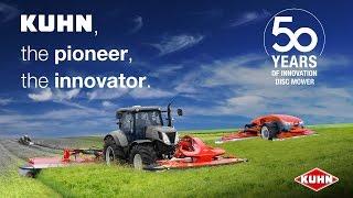 KUHN the pioneer the innovator Futterernte DE - 50 YEARS of INNOVATION Disc Mower.