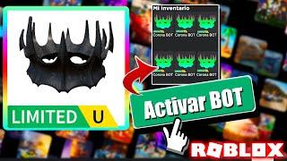 ESTE JUEGO de ROBLOX CAZA LIMITED GRATIS como UN BOT ¿Funciona?