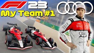 F1 23 - Audi My Team Career Mode #1 VETTEL IS BACK