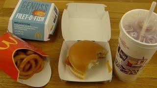 McDonalds - Filet-o-Fish & Curly Fries
