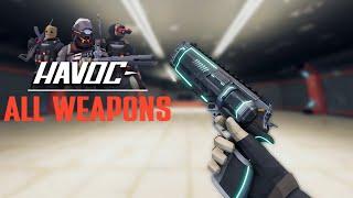 Havoc  All Weapons Showcase 2024  4K 60FPS 