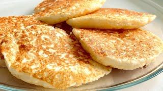 Recipe for pancakes without flour Healthy diet breakfast in 3 minutes