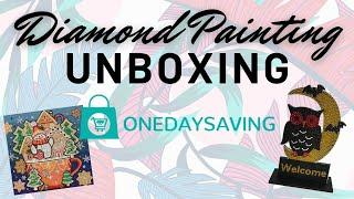 Diamond Painting Unboxing - onedaysaving