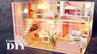 Dream Angel Loft Apartment  DIY Miniature Dollhouse Crafts