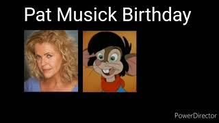 Pat Musick Birthday