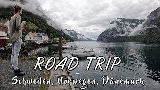 Road trip 2019  Schweden Norwegen Dänemark  4000 km  18 Tage  4k