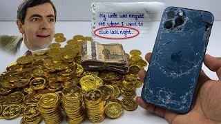 How To Restore Destroyed iPhone 12 Pro Max Cracked Thank you fan for a lot of gold coins