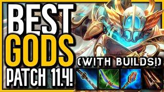 Top 3 Gods For EVERY ROLE w Builds In Patch 11.4 - SMITE Guide