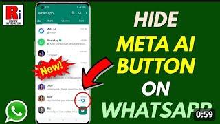 Meta Ai button on WhatsApp  The best new WhatsApp features and tricks in 2024 tamil