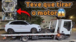 O pior aconteceu‍️ Audi Q3 Quebrou feio