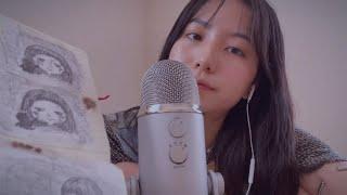 ASMR 囁き声とタッピング  whispering voice • tapping sounds