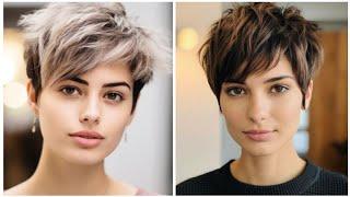 Elegant Hairstyles for Women Over 40+ 50+ 60+  latest pixie cutting ideas