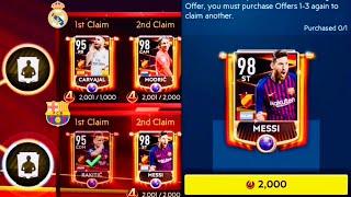 HOW I GOT LA LIGA RIVAL MESSI in Fifa Mobile 19  98 Ovr Barcelona Master Packs opening and gameplay