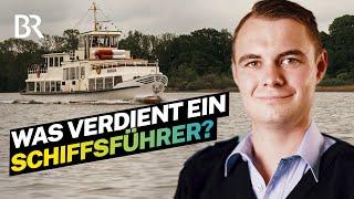 Als Kapitän Chef auf dem Schiff Das verdient ein Schiffsführer am Chiemsee  Lohnt sich das?  BR