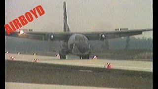 Transall C-160 Lands On Highway Airfield