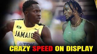  What Did We Just See? Kishane  and Oblique Seville Tear Up Track at Jamaica Olympic Trials.