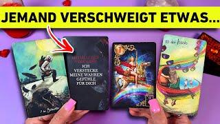 Sie ahnt nix Jemand VERSTECKT seine Gefühle aus ANGST vor etwas... Tarot Liebe