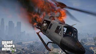 Helicopter Crashes -  How Surviveable Are They?  GTA 5