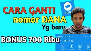 berhasil  CARA GANTI NOMOR HP di Aplikasi DANA Terbaru