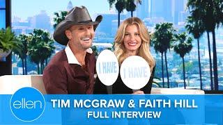 Tim McGraw & Faith Hill Full Interview Family Dynamics and Never Have I Ever