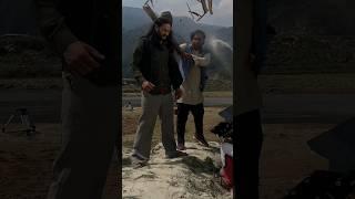 Pradip Khadka behind the scene Pujar Sarki Movie #pradipkhadka #behindthescene #pujarsarki