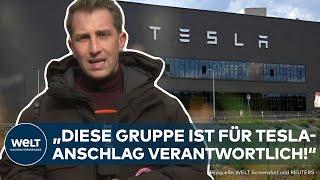 GRÜNHEIDE Bekennerschreiben aufgetaucht Brandanschlag auf Tesla-Fabrik Was wir bisher wissen