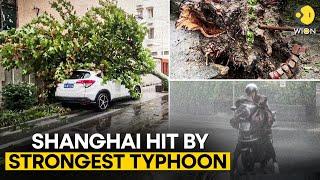 Typhoon Bebinca Chinas Shanghai hit by strongest typhoon in 75 years   WION Originals