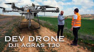 Altın Ararken Zirai Drone Bulduk Dji Agras T30 İncelemesi - Drone ile Gübreleme Nasıl Yapılıyor