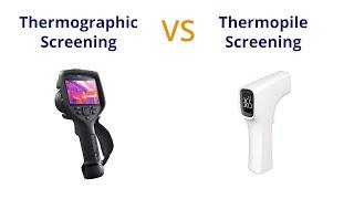 Thermographic vs Thermopile Skin Temperature Screening